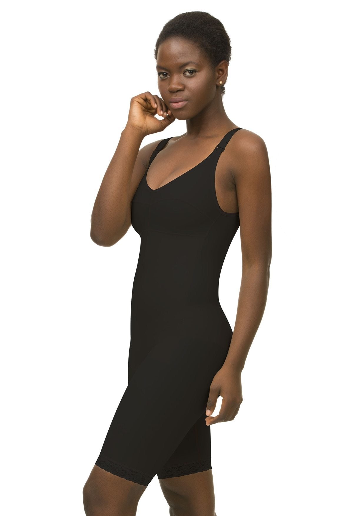 Body suit completo con sujetador - Pierna media (BB04)