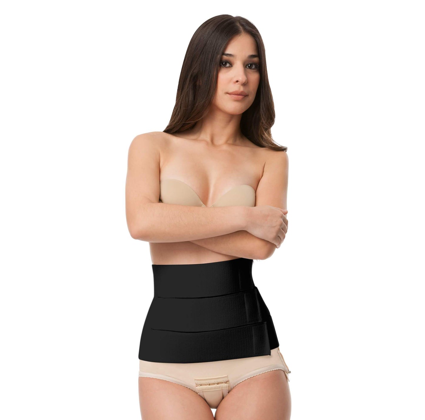 Banda Abdominal Unisex de 9" con 3 Paneles (AB02)