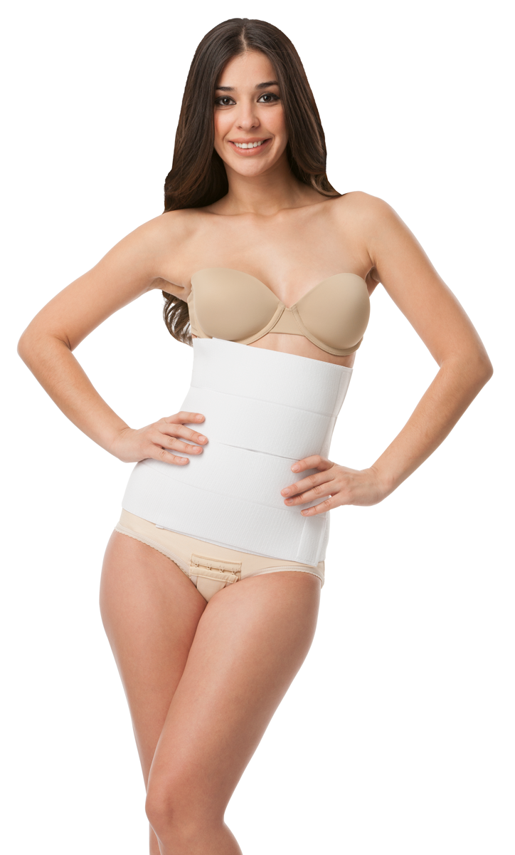 Banda Abdominal Unisex de 12" con 2 Paneles Divididos (AB04)