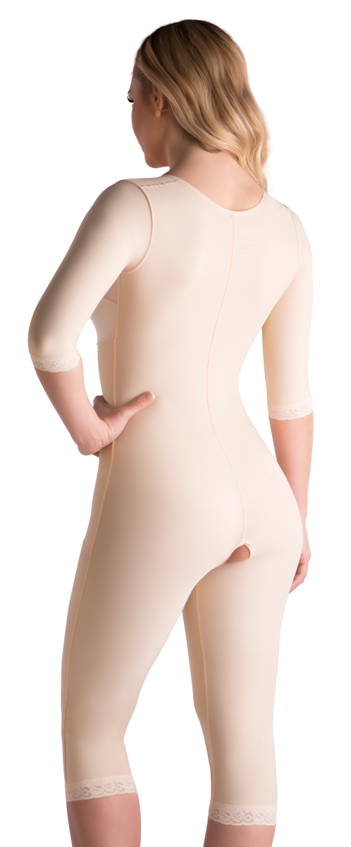 Faja de cuerpo completo, largo debajo de la rodilla (BB09-BK)