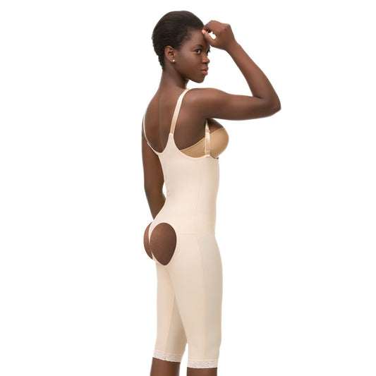 Faja Levanta Glúteos Espalda Abierta con Tirantes (BE06-BK)
