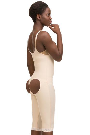 Faja Levanta Glúteos Espalda Abierta con Tirantes (BE06-BK)