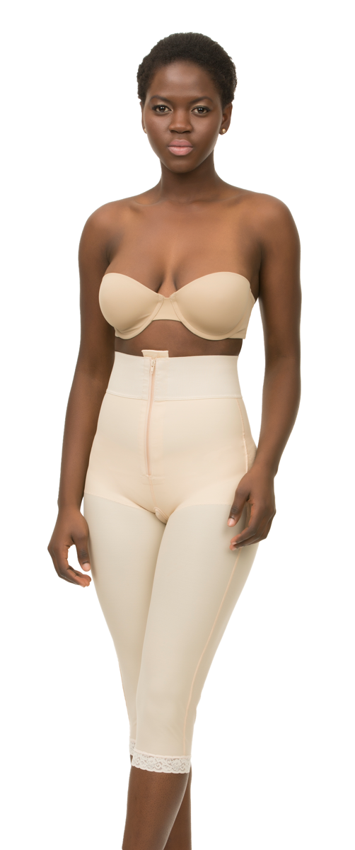 Capri levanta cola con cremallera (BE09-BK)