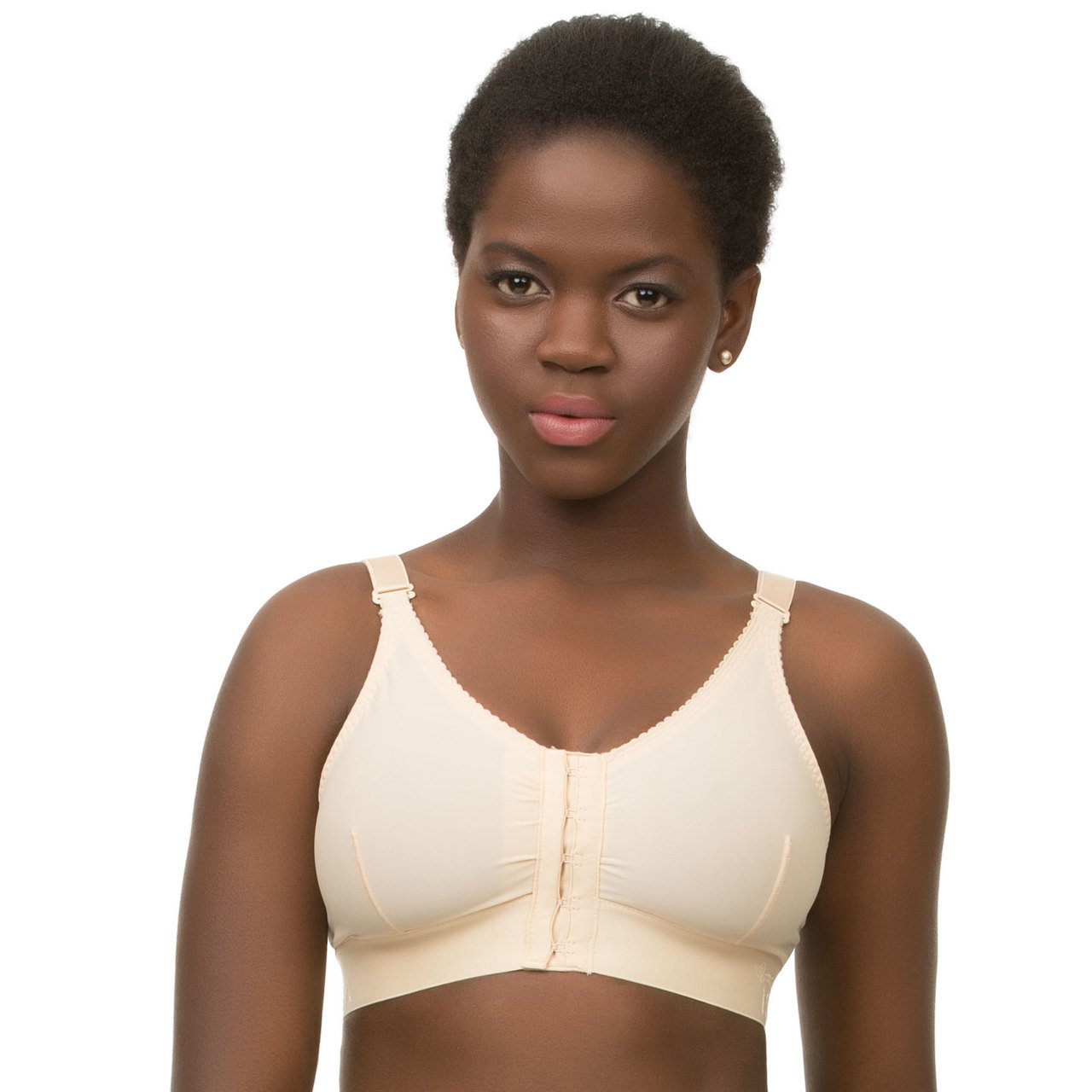 Sujetador para mujer, con espalda en U, brasier de compression postquirurgico (BR04)