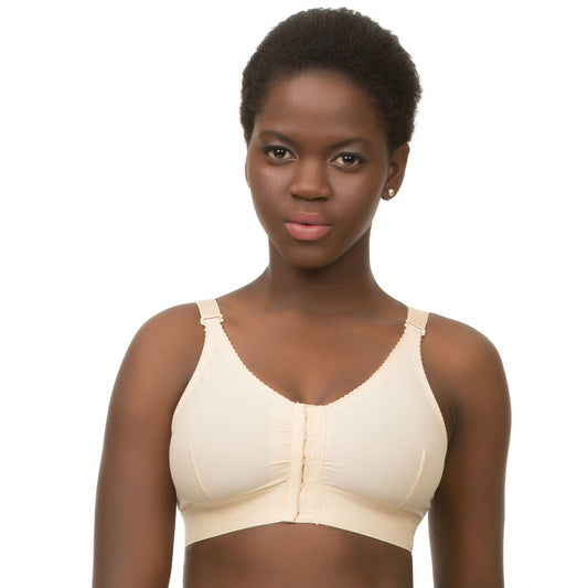 Sujetador para mujer, con espalda en U, brasier de compression postquirurgico (BR04)