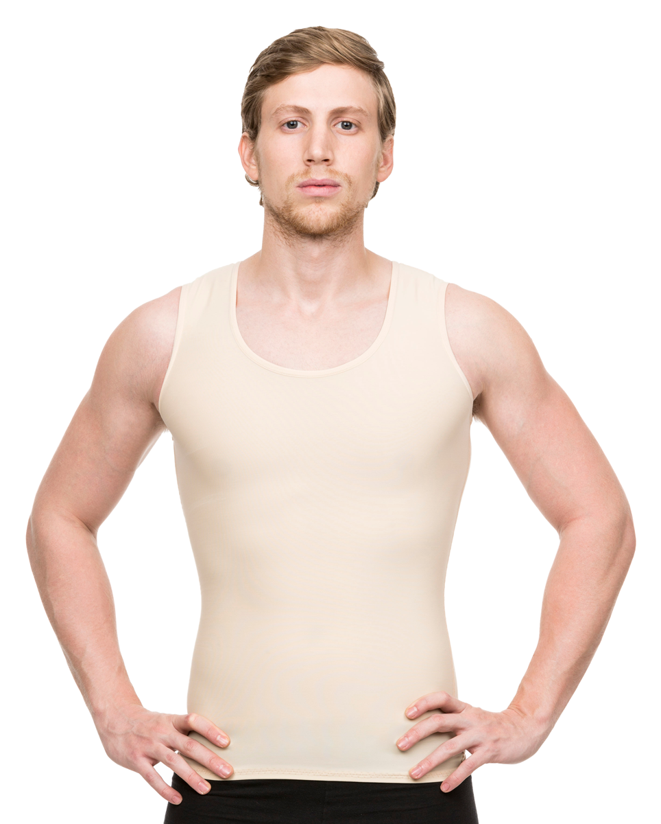 Camiseta de compresión para hombre postquirurgica (MG04)