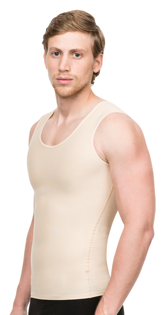 Camiseta de compresión para hombre postquirurgica (MG04)