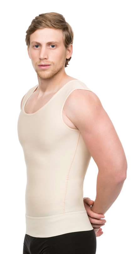 Camiseta de compresión para hombre postquirurgica (MG05)