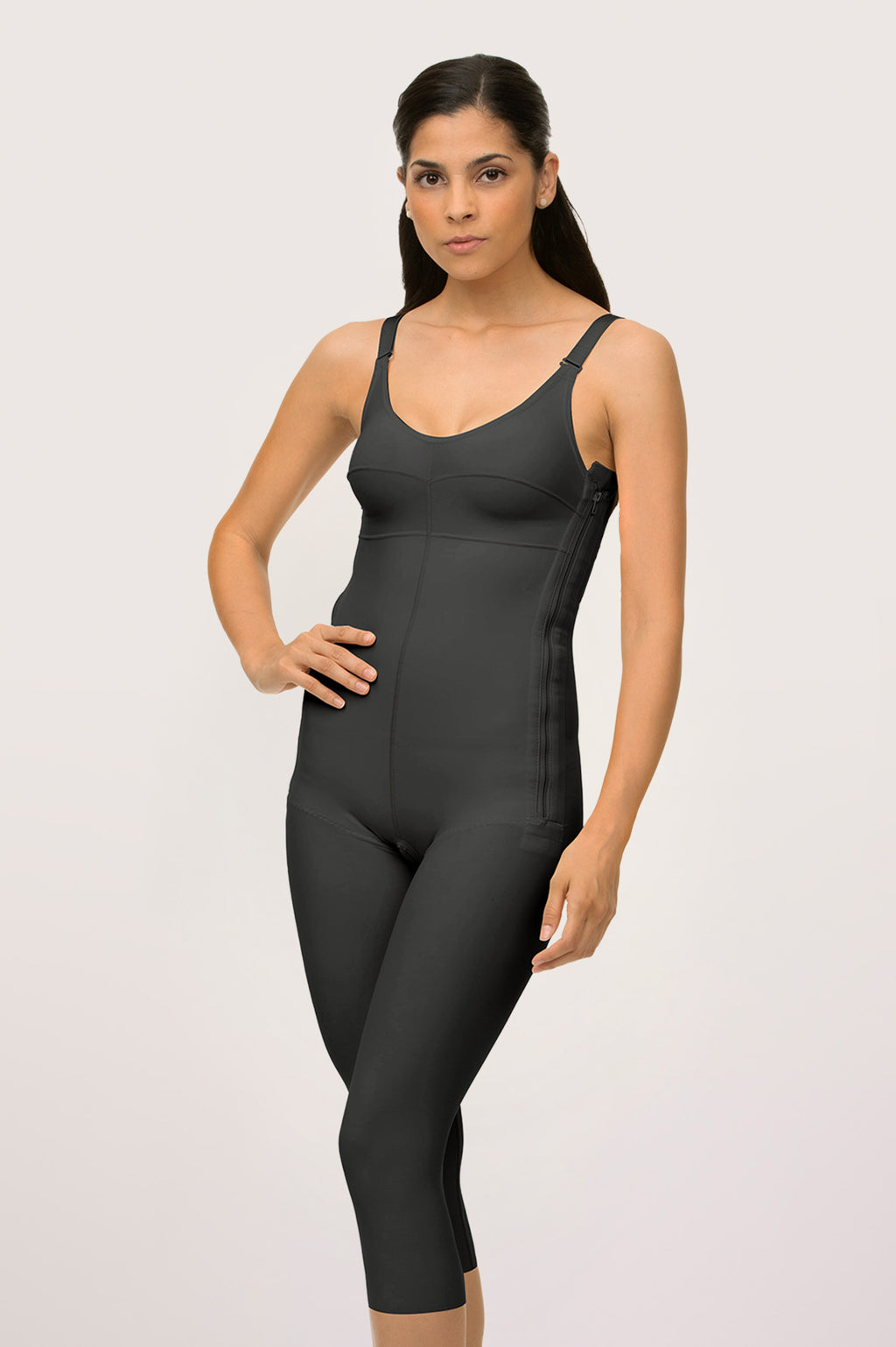 Faja Post-Op Completa Bajo la Rodilla con Zipper (BB05) | Primera Etapa