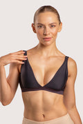 BR11 Bralette Triangular de Algodón