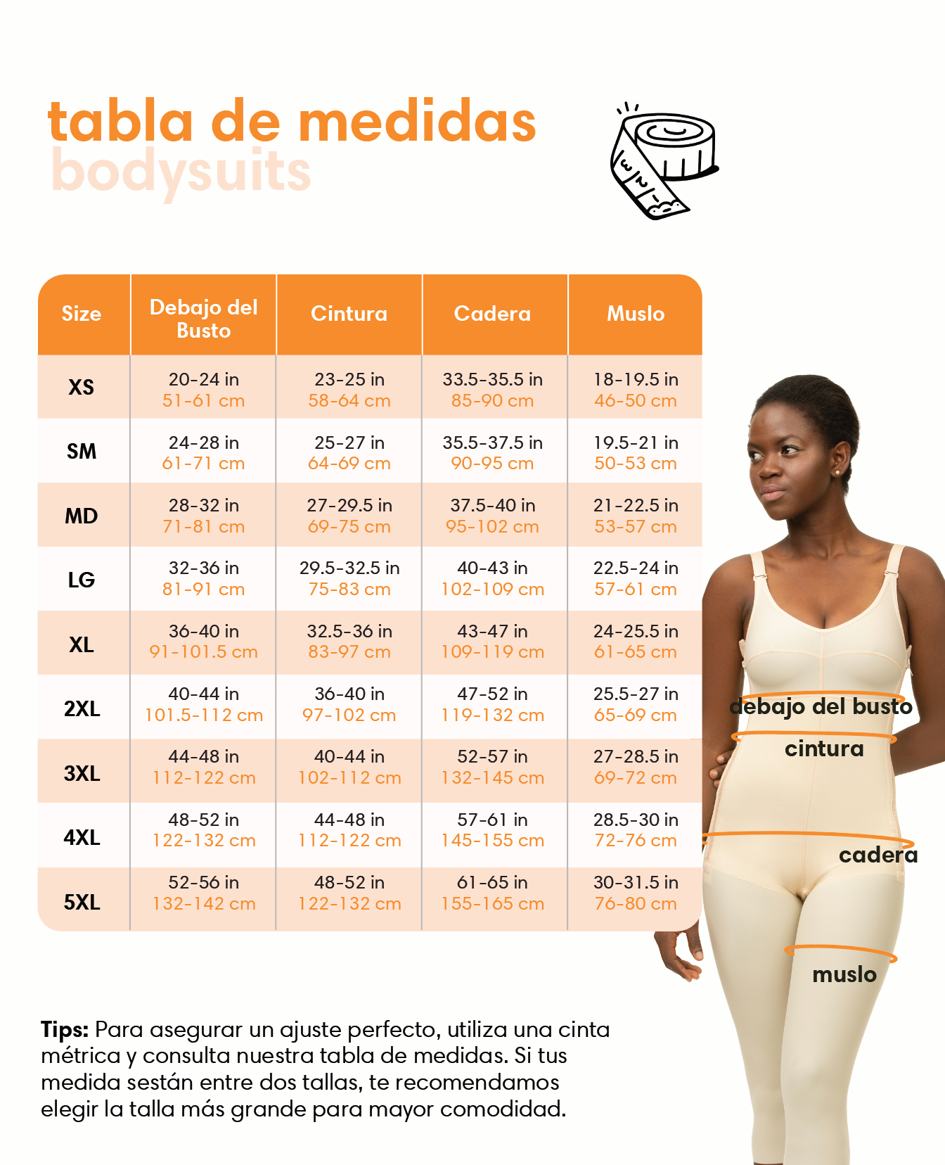 Faja Postquirúrgica a Media Pierna con Zipper y Brasier (BB03) | Primera Etapa