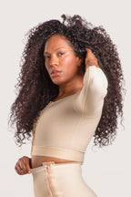Bra/bolero post operatorio con mangas 3/4 (VS02-MS)