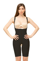 Faja con zipper con Tirantes ajustables y pierna corta (BE07)
