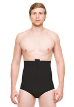 Calconcillo con cintura alta de compresión para hombre postquirurgica con zipper (MG01)