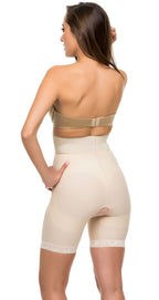 Pantalones cortos moldeadores de cuerpo de cintura alta (BE10)