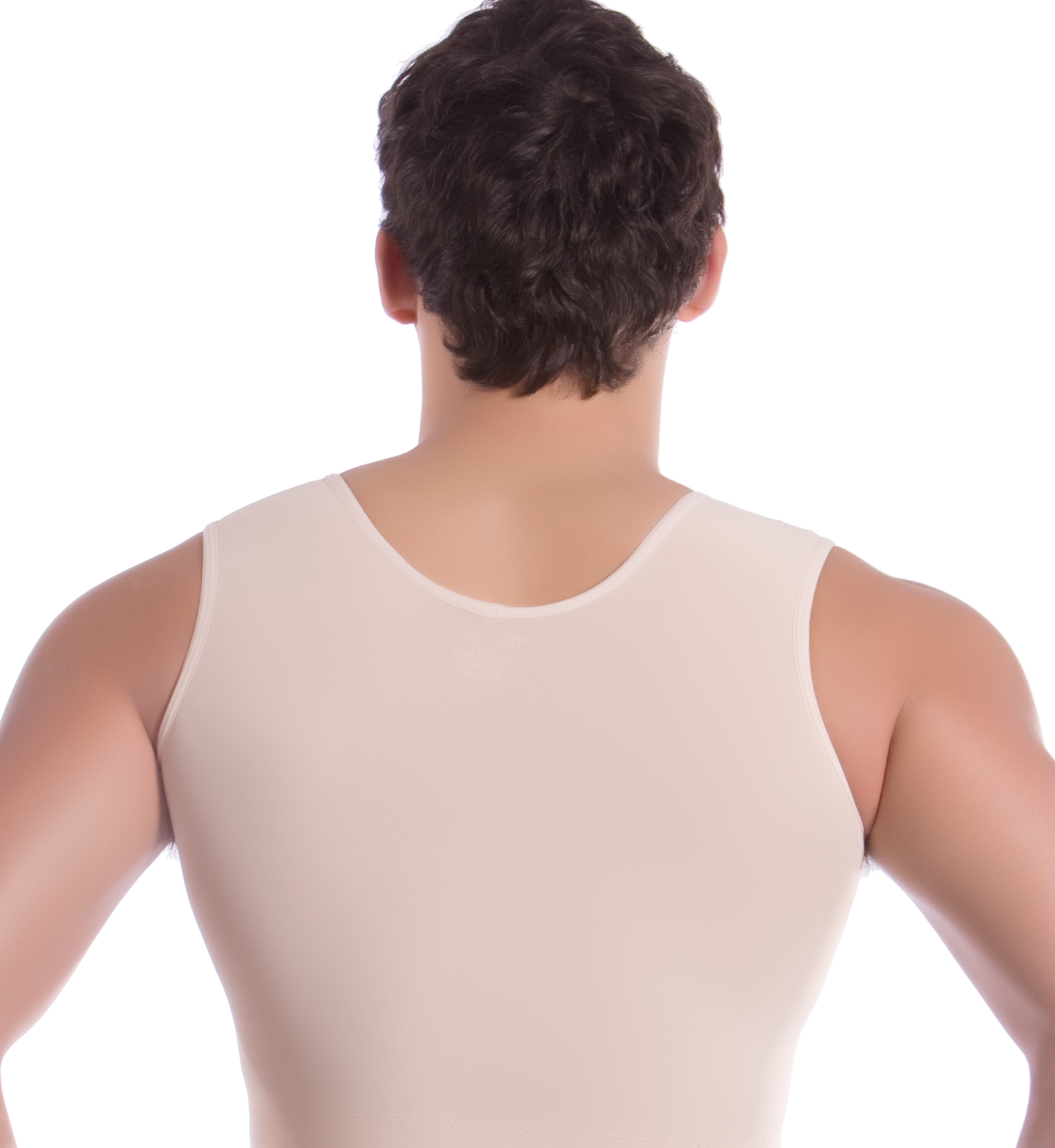 Faja de alta compresión, moldeador para hombre con pierna corta (MG02)