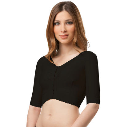 Brasier bolero de compression con mangas de 3/4 (VS02-MS)