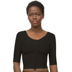 Chaleco bolero compresor con manga corta y brasier integrado (VS03-SS)